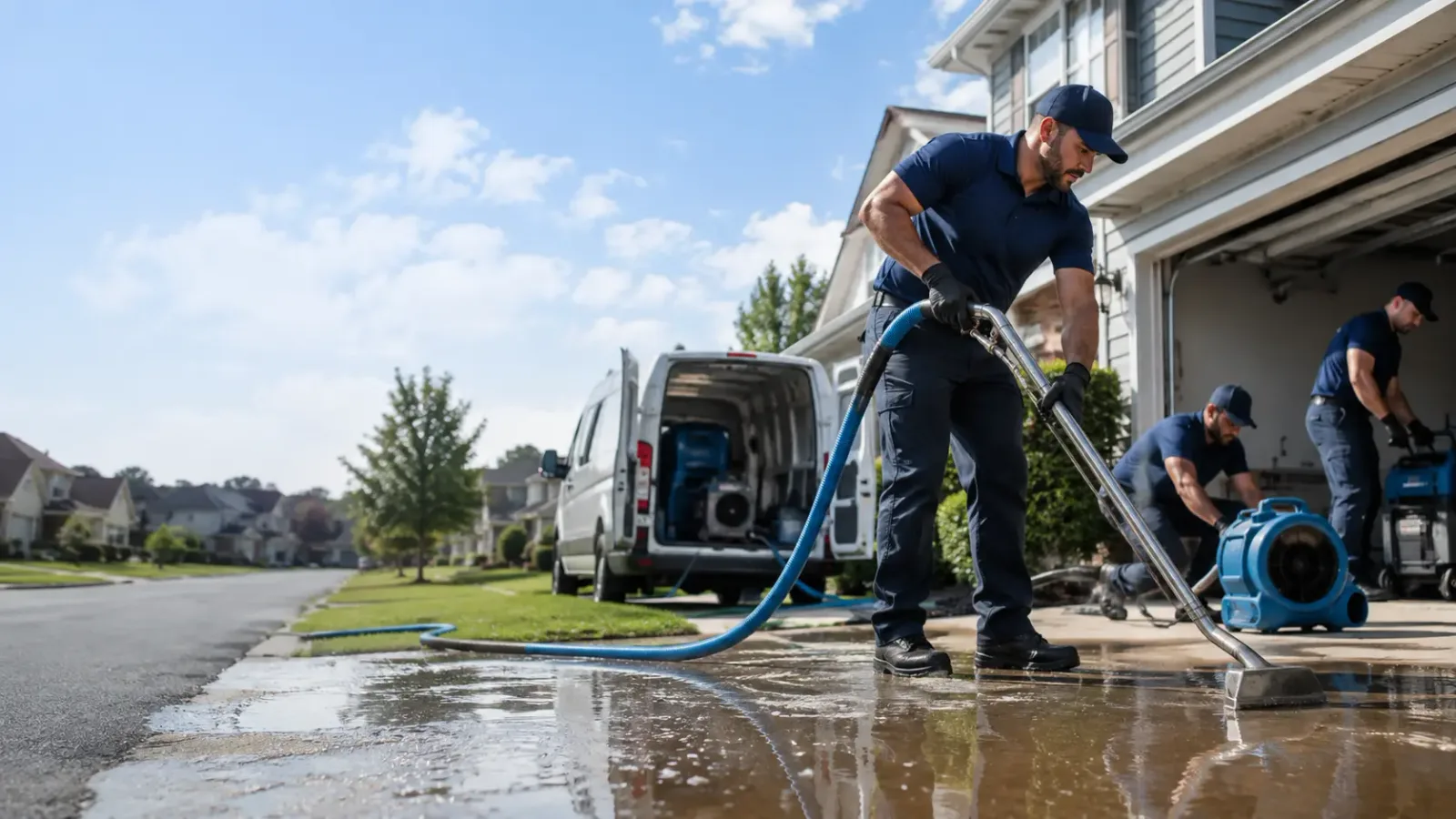 Flood Damage Restoration in Frisco, TX